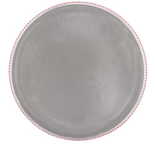 RFX™ Reflecterende sticker rond medium — drukvlak achterkant (onder reflecterende laag)