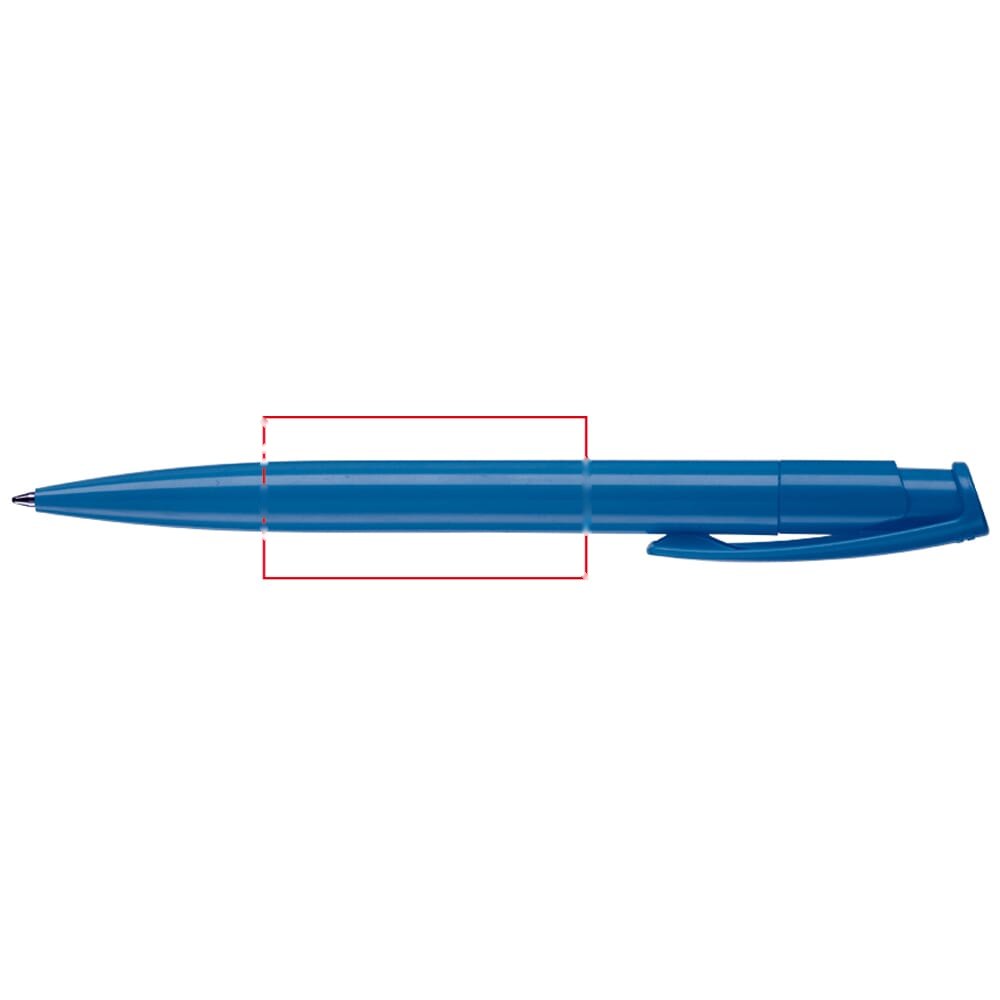 Balpen Avalon hardcolour — drukvlak 270 graden van de clip