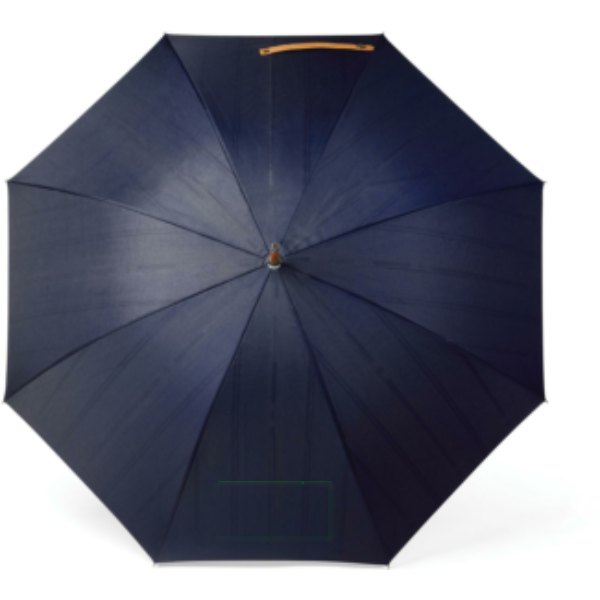 VINGA Bosler AWARE™ gerecycled PET 23" paraplu — drukvlak paraplu