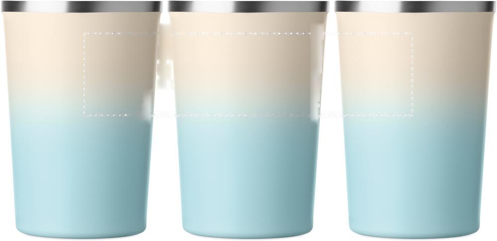 BRACE GRADIENT - Dubbelwandige beker 350ml — drukvlak drukvlak 3