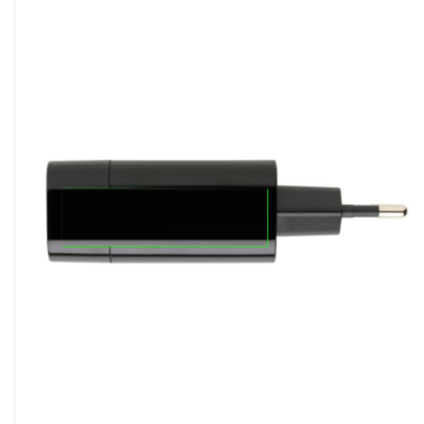 Philips 30W snellader met dual output en PD — drukvlak artikel bovenzijde