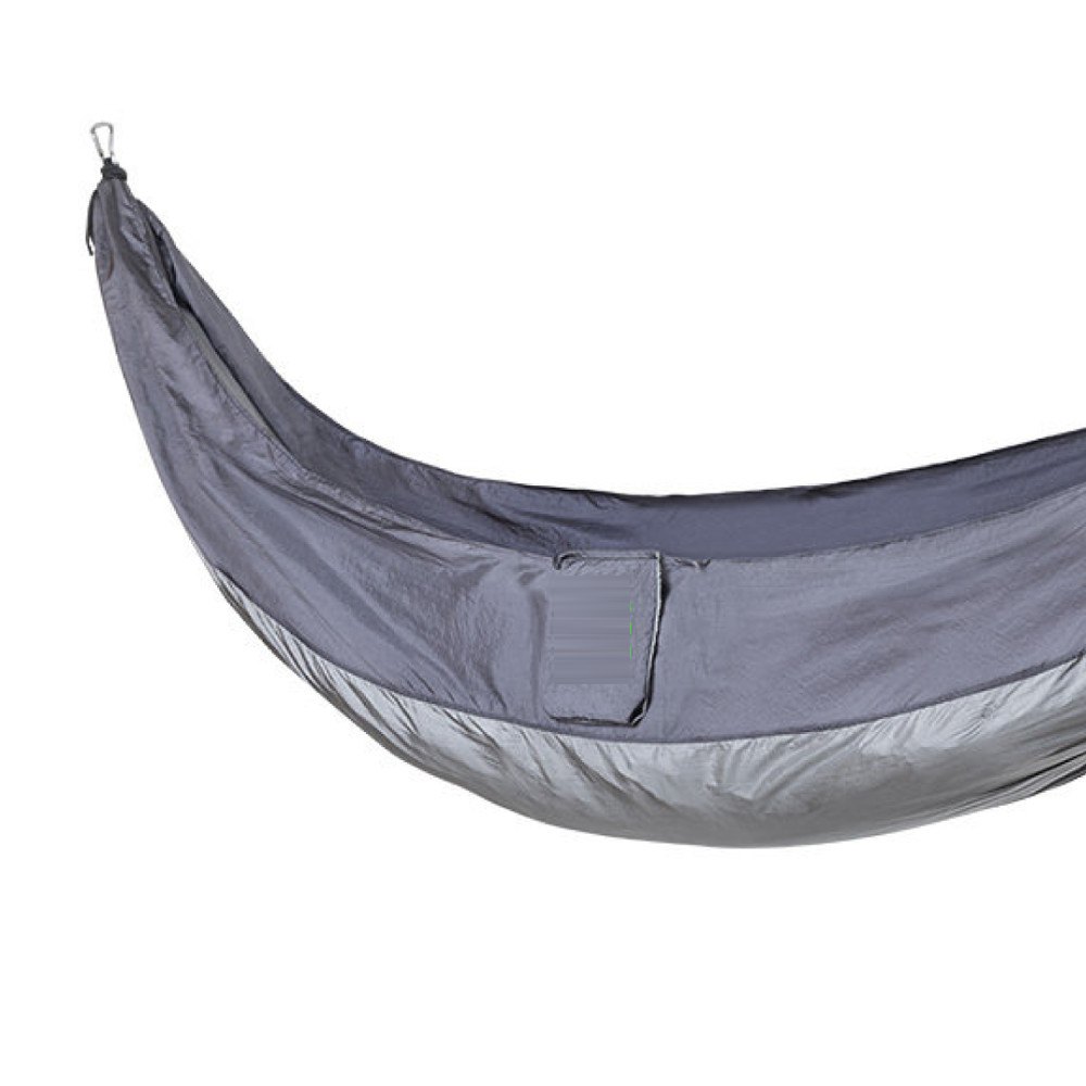 Hangmat Camping — drukvlak onderkant van het hoesje waar de pen in zit