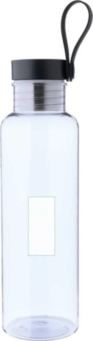 rPET enkelwandige drinkfles (750 ml) Aisling — drukvlak zijkant