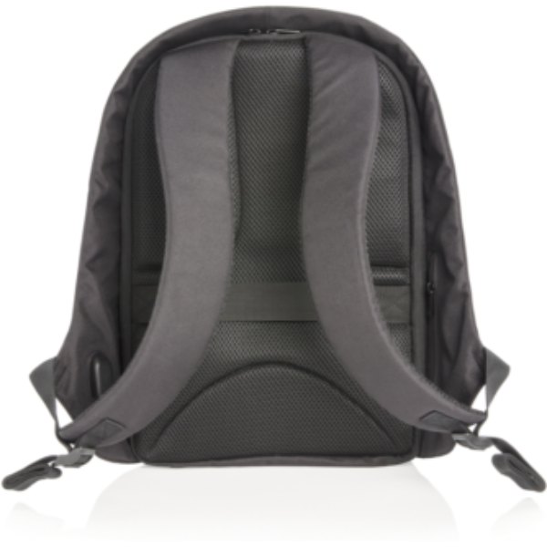 Swiss Peak AWARE™ anti-diefstal 15,6" laptop rugzak — drukvlak band links