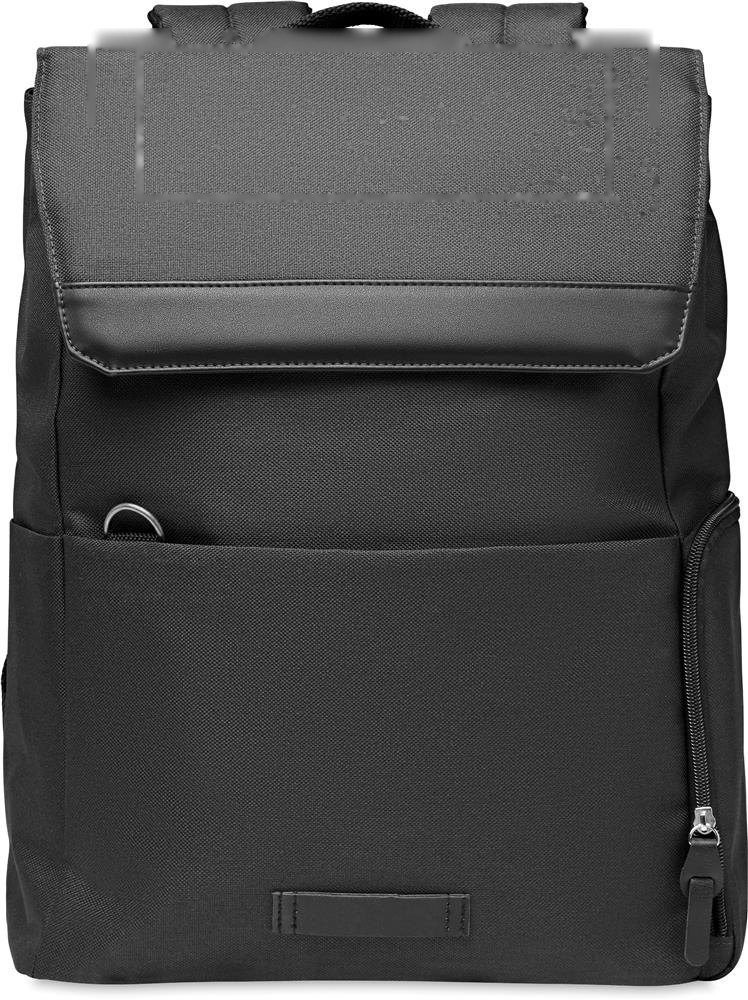 DAEGU LAP - 600D RPET laptop rugzak — drukvlak flap