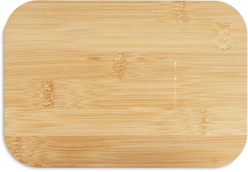 EMERALD SET - Cadeauset lunchbox en fles — drukvlak lunchbox deksel