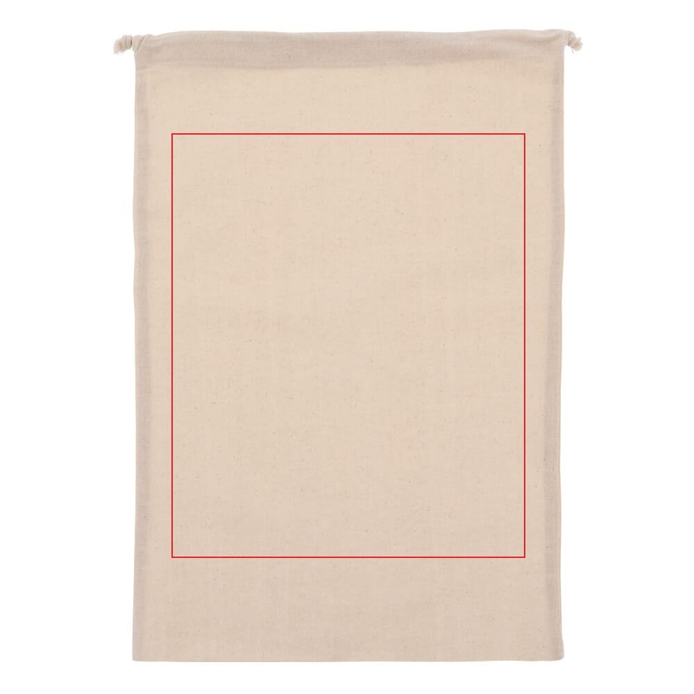 Geschenkbuidel OEKO-TEX® katoen 140g/m² 30x45cm — drukvlak groot op de voorkant