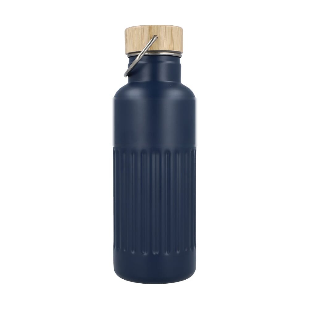 Gerecycled RVS Thermo fles 500ml — drukvlak zijde 1 bovenkant