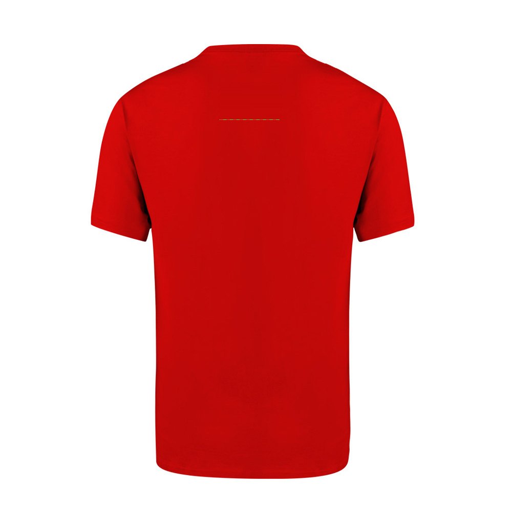 Kleuren T-Shirt Volwassene Seiyo — drukvlak bovenrug