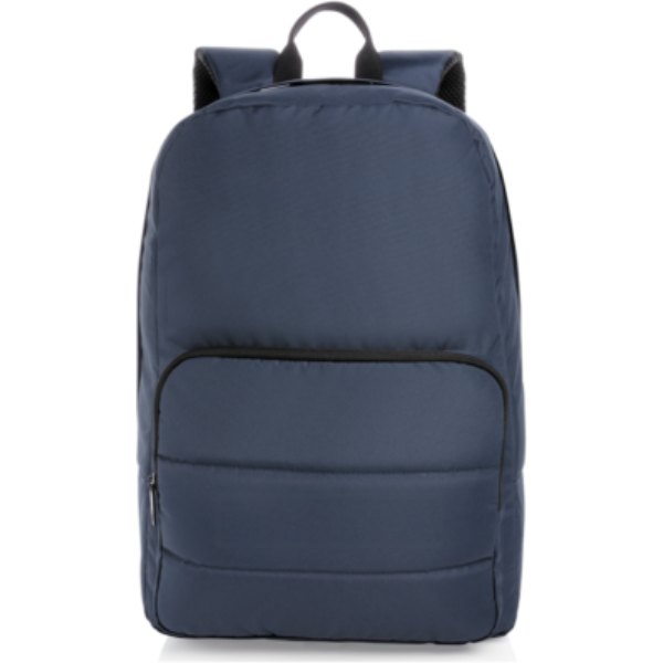 Impact AWARE™ RPET Basic 15,6" laptoprugzak — drukvlak artikel voorzijde midden