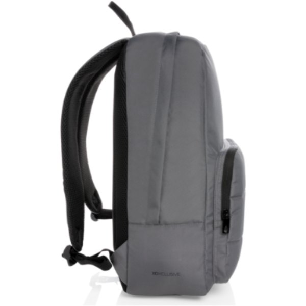 Impact AWARE™ RPET Basic 15,6" laptoprugzak — drukvlak artikel zijkant links