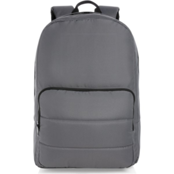 Impact AWARE™ RPET Basic 15,6" laptoprugzak — drukvlak artikel voorzijde