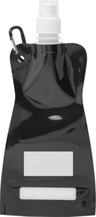 Opvouwbare fles Bailey | 420 ml — drukvlak achterzijde