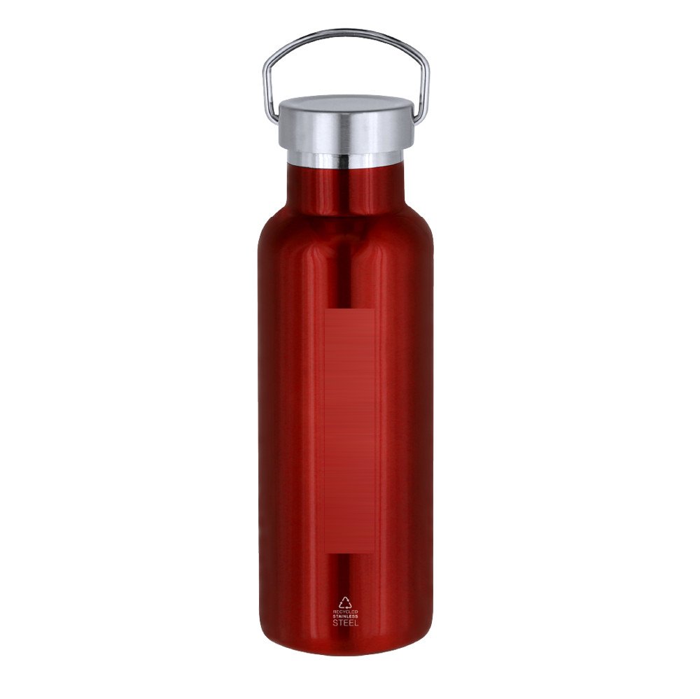 Thermoskan-Fles Muns — drukvlak verticaal op fles