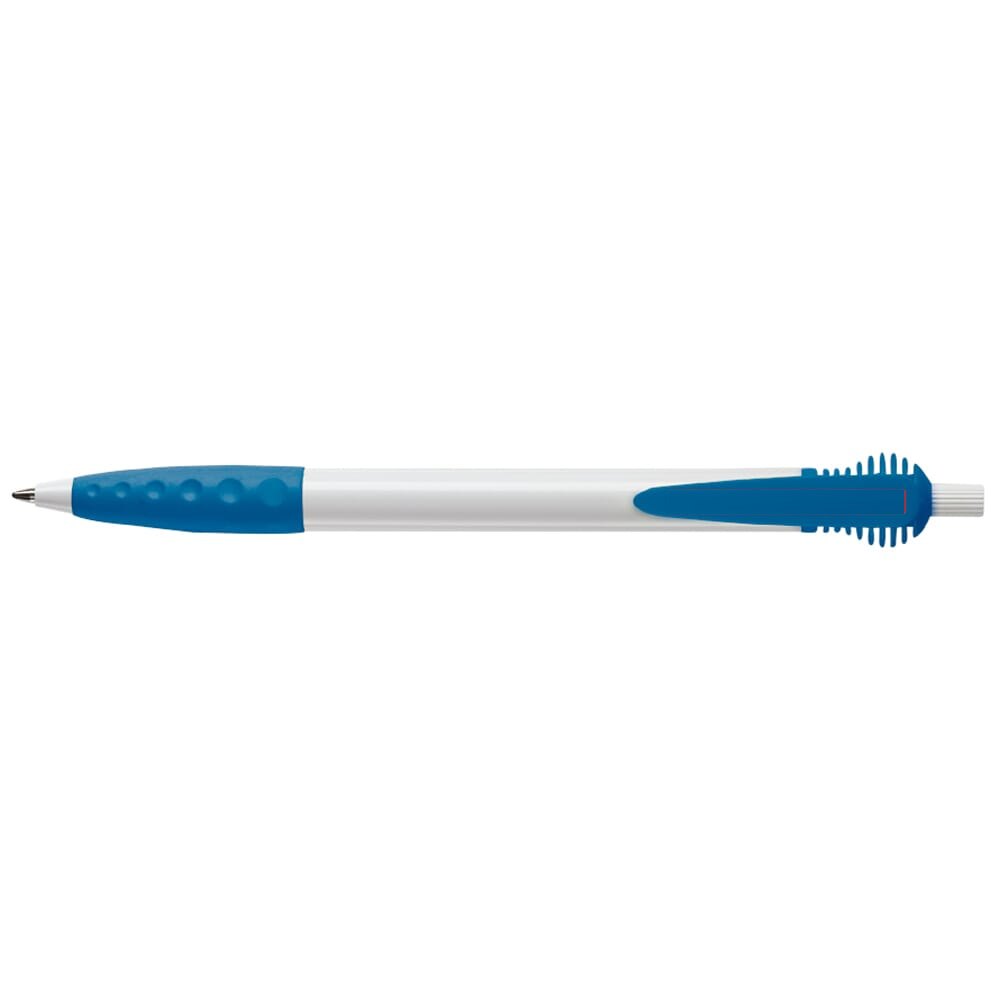 Balpen Cosmo grip hardcolour — drukvlak op de clip