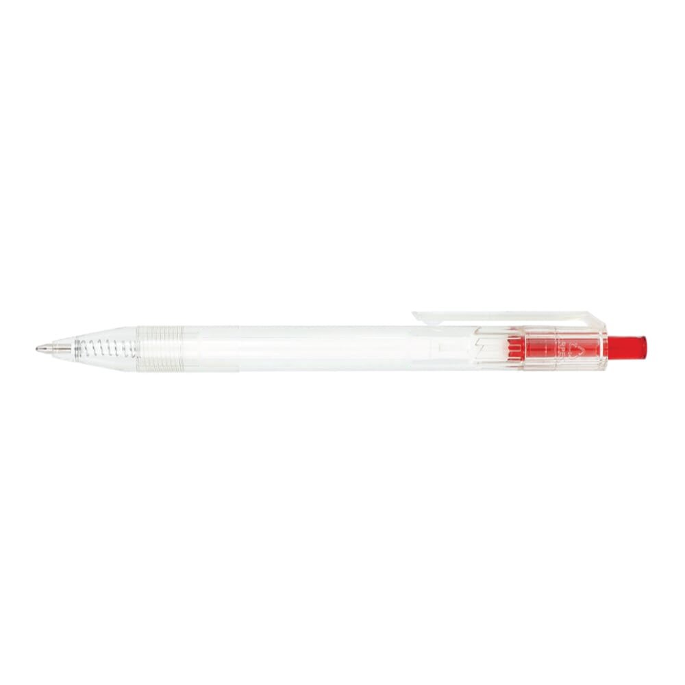 R-PET pen — drukvlak 90 graden van de clip