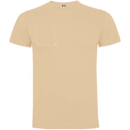 Dogo 165 g/m² Premium herenshirt met korte mouwen — drukvlak rechter borst
