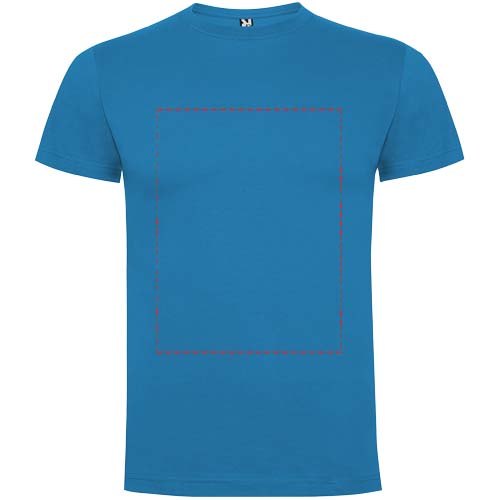 Dogo 165 g/m² Premium herenshirt met korte mouwen — drukvlak impact volledige voorzijde