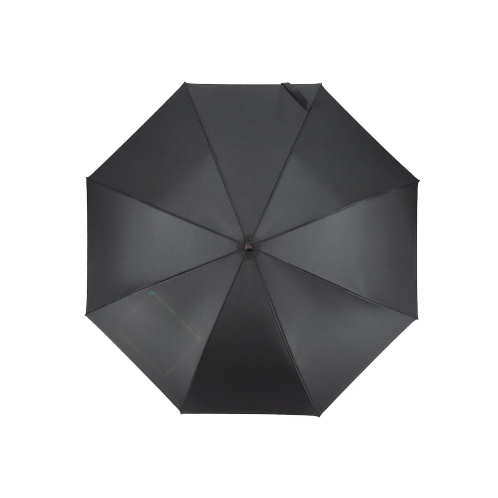 Emerantia 190T Pongee 23" Stokparaplu Auto open — drukvlak linksonder paneel