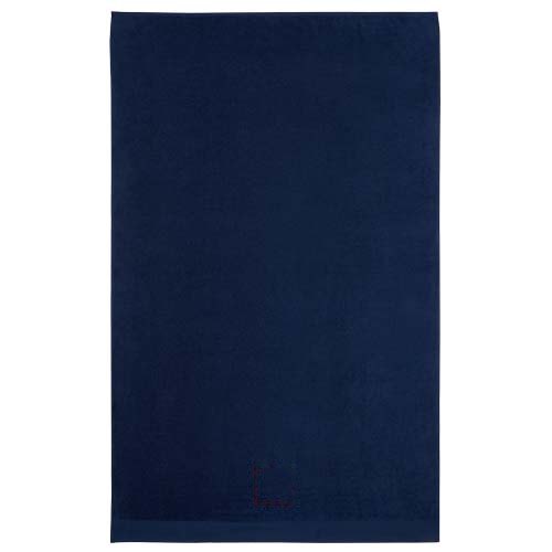 Riley handdoek 100 x 180 cm van 550 g/m² katoen — drukvlak voorzijde