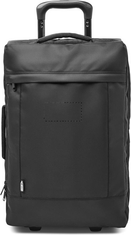 ARTIC - 600D RPET trolley — drukvlak voorzijde