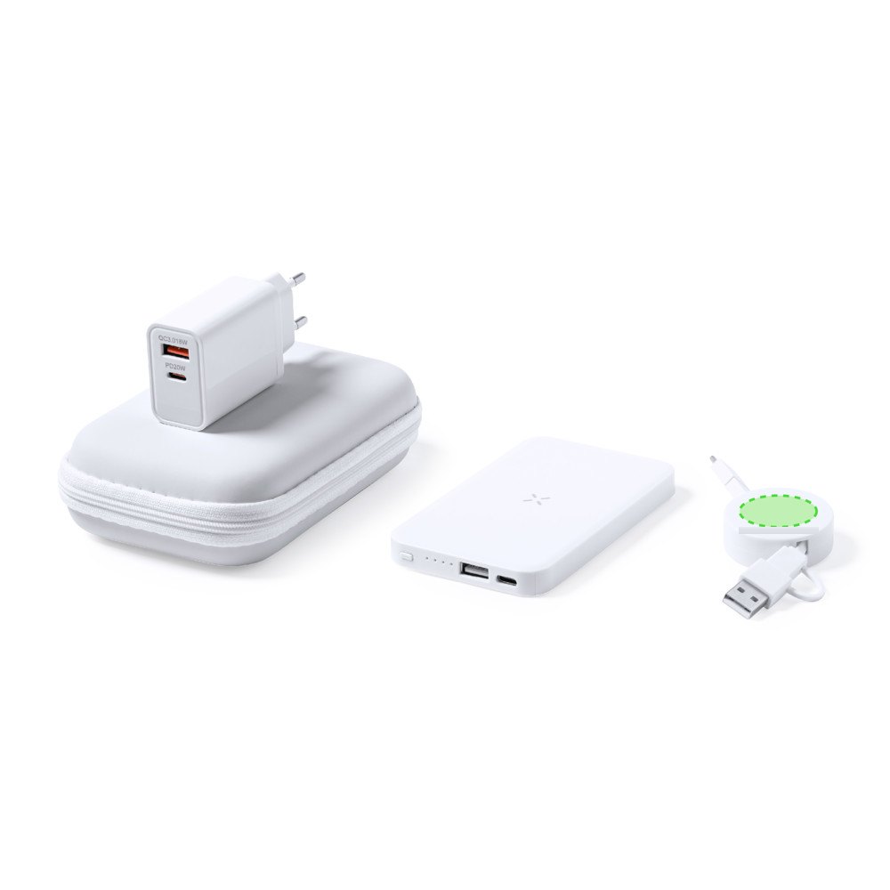 Power Bank Set Cody — drukvlak charger lichaam