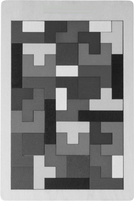 Houten puzzelspel Skyla — drukvlak voorzijde