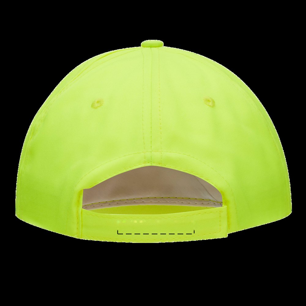 SHINY - 5-panel cap — drukvlak gecentreerd per segment