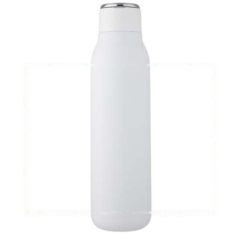 Marka 600 ml koperen vacuüm geïsoleerde fles met metalen lus — drukvlak rondom