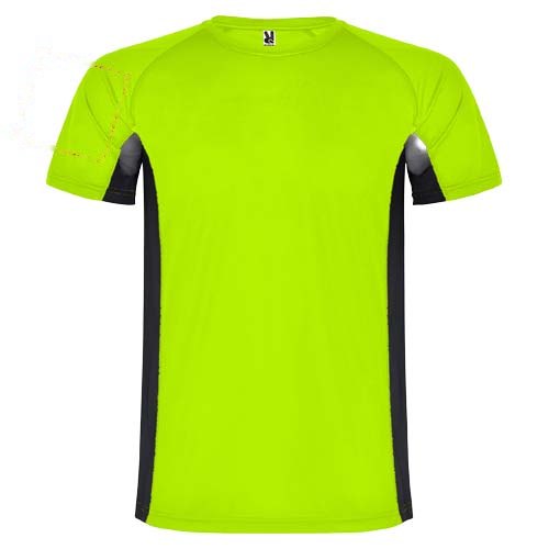 Shanghai sportshirt met korte mouwen voor kinderen — drukvlak rechter bicep