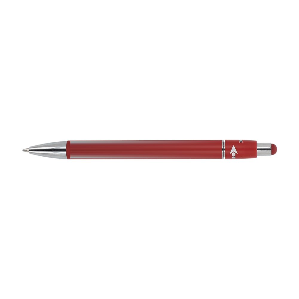 Spinner balpen aluminium — drukvlak 180 graden van de clip