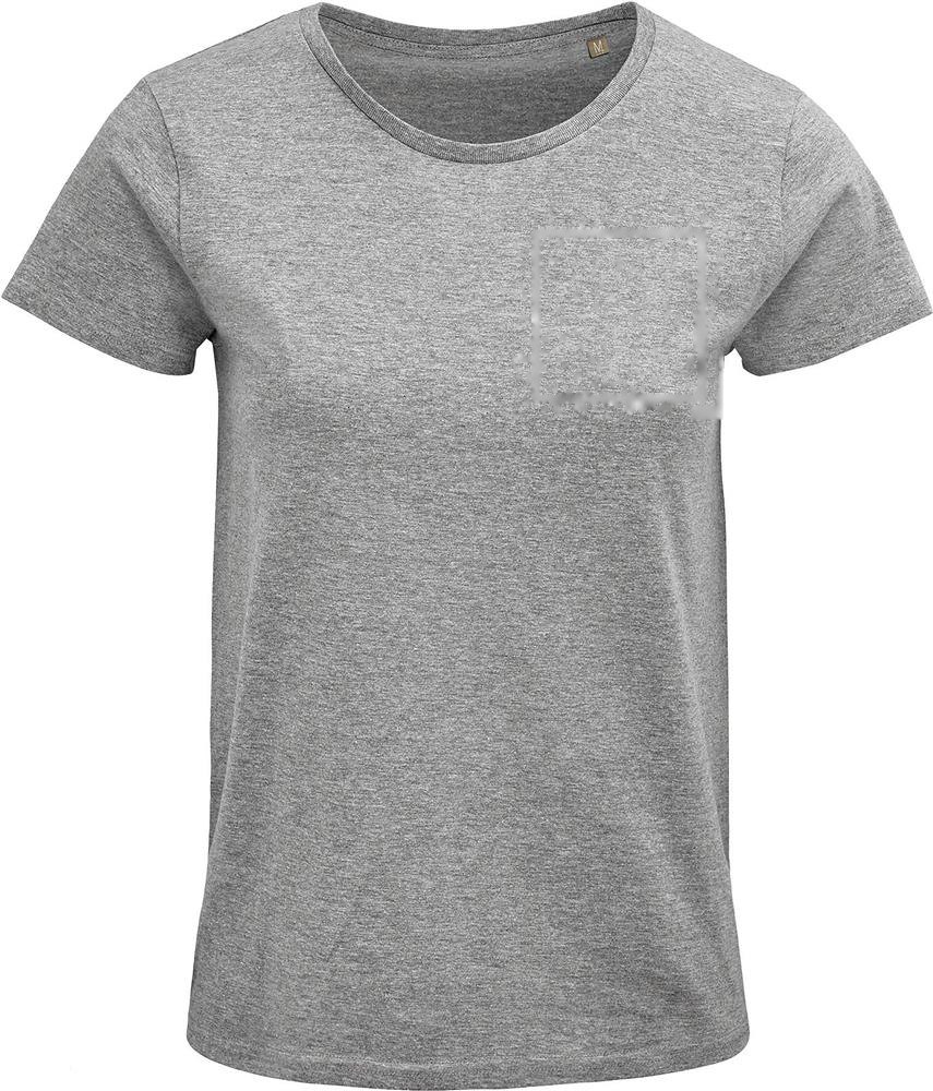 CRUSADER WOMEN - CRUSADER DAMES T-Shirt 150g — drukvlak borst