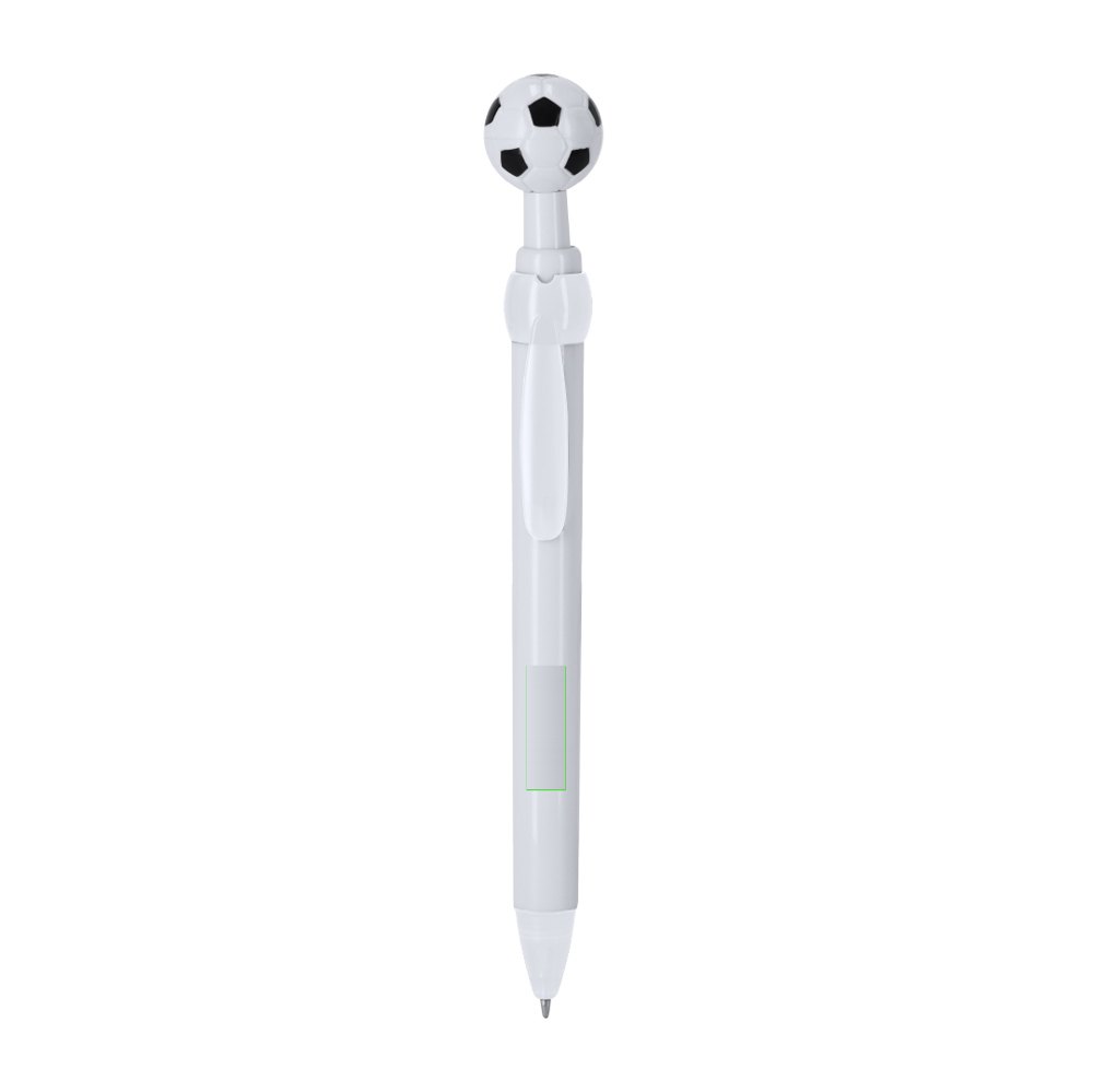 Pen Seeker — drukvlak onder de clip