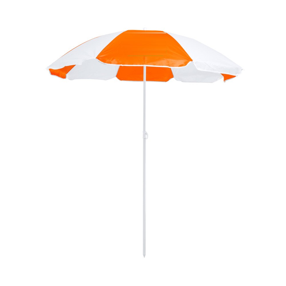 Strandparasol Nukel — drukvlak op een paneel van de paraplu