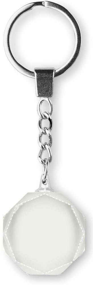 ROUNDWARD - Glazen ronde award hanger — drukvlak zijde 2