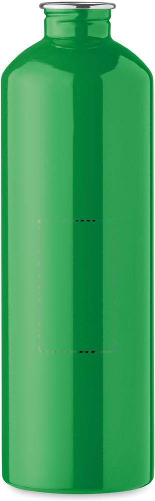 REBIG MOSS - Enkellaagse fles 750ml — drukvlak voorzijde