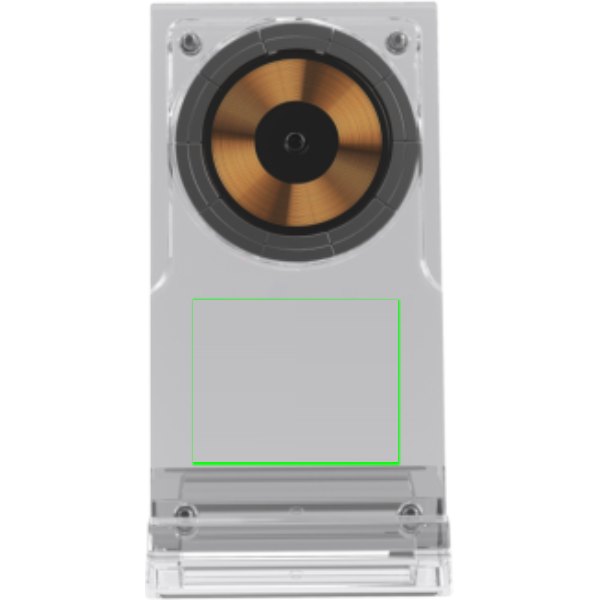 Magcharge 15W standaard voor magnetisch draadloos opladen — drukvlak artikel voorzijde