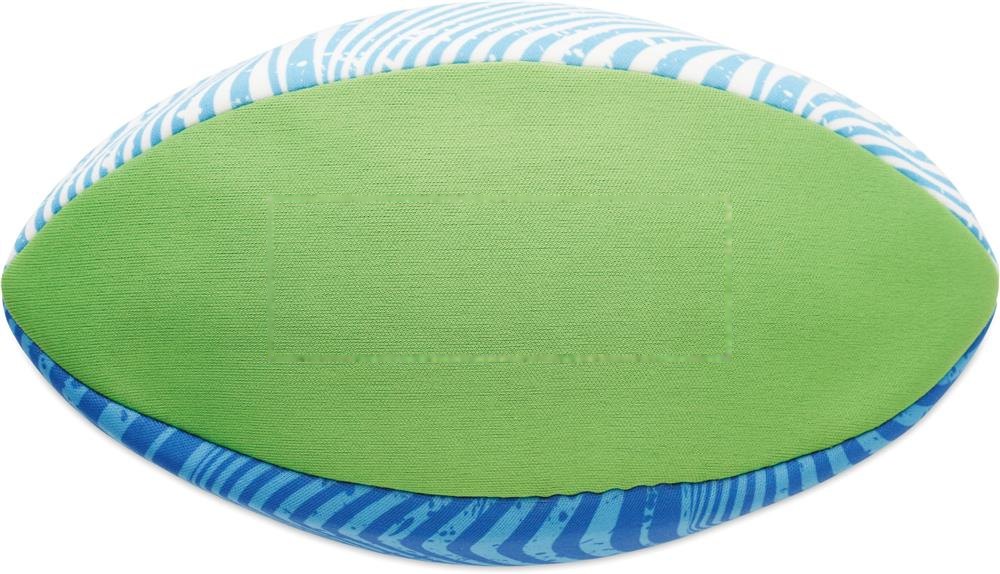 GRAB - Neopreen water rugbybal — drukvlak green patch