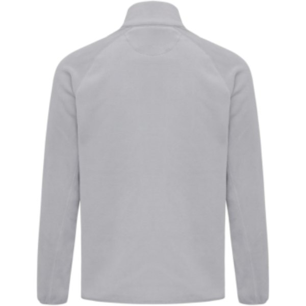 IQONIQ Talung gerecycled polyester fleece jas met rits — drukvlak artikel achterzijde