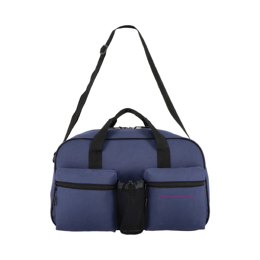 600D gerecycled PET sport- en reistas 46 x 21 x 27.5 cm 25 L — drukvlak rechtervak