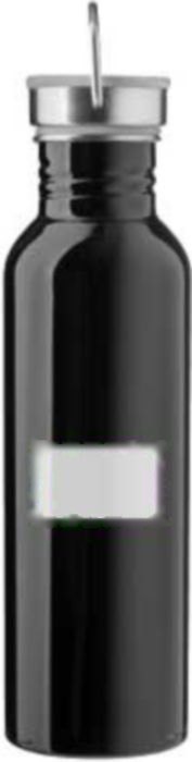 Drinkfles Poppy | Rvs 304 | 700 ml — drukvlak zijkant