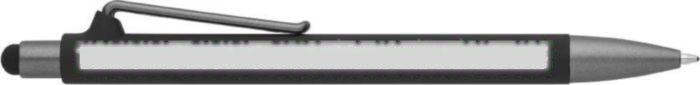 Balpen Louis | Stylus — drukvlak naast de clip linkshandig