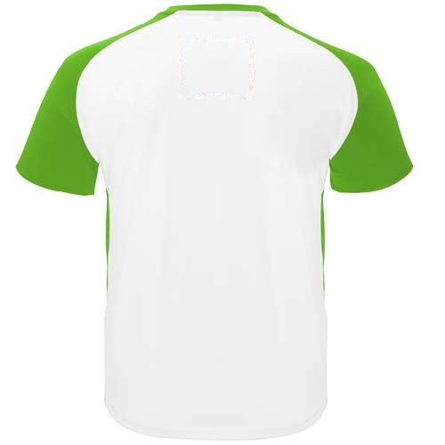 Bugatti 140 g/m² sportshirt met korte mouwen voor kinderen — drukvlak hoog op de achterzijde