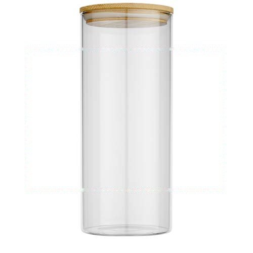 Boley 940 ml glazen voedselcontainer — drukvlak rondom
