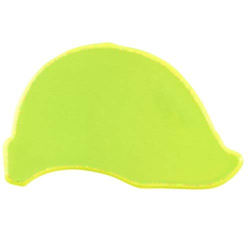 RFX™ Reflecterende sticker helm — drukvlak voorkant (op reflecterende laag)