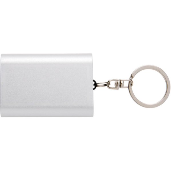 1.000 mAh sleutelhanger powerbank — drukvlak artikel achterzijde