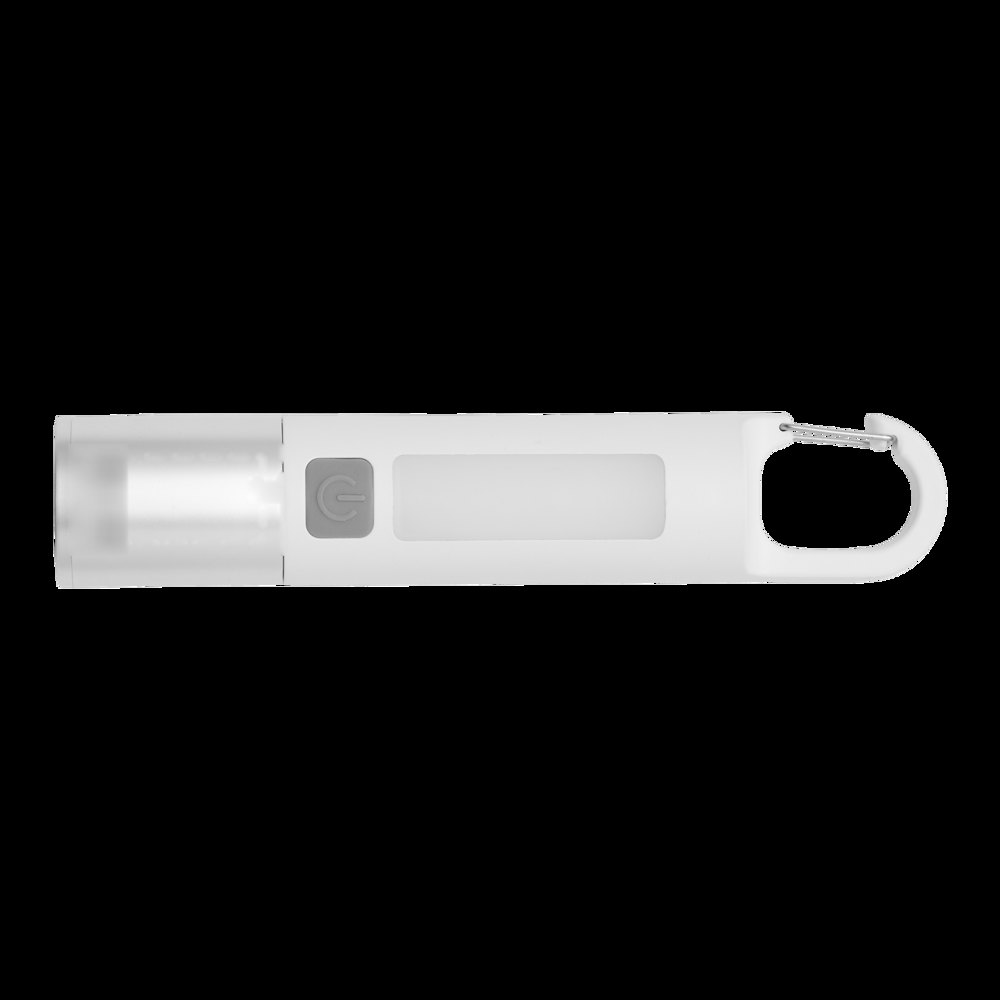 FLOODLIGHT - Oplaadbare LED-zaklamp — drukvlak op het zilverkleurige gedeelte