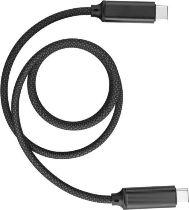 Nylon oplaadkabel Janet — drukvlak achterzijde