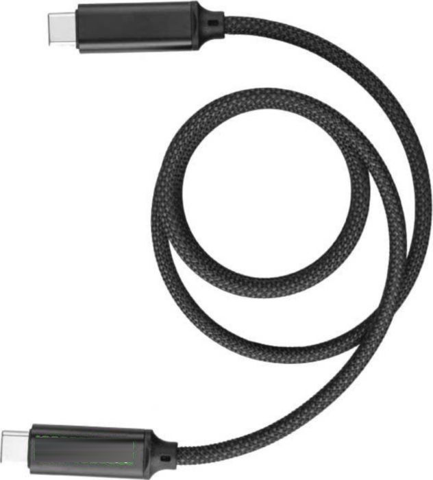 Nylon oplaadkabel Janet — drukvlak voorzijde