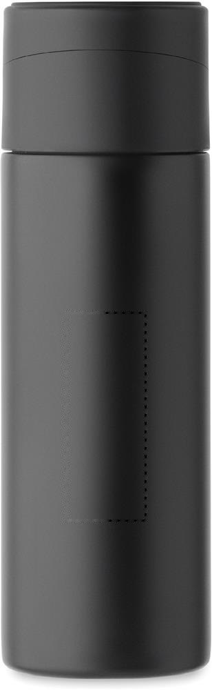 PHOTTLE - Dubbelwandige fles 420ml. — drukvlak achterzijde